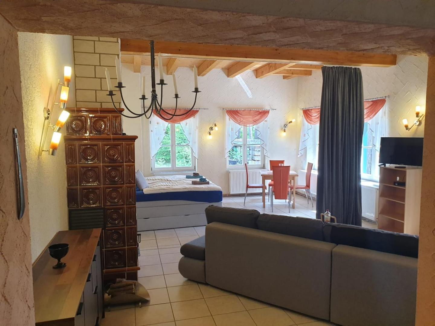 Ferienwohnung Habicht Villa-Paelitzsee Grosszerlang Exterior foto